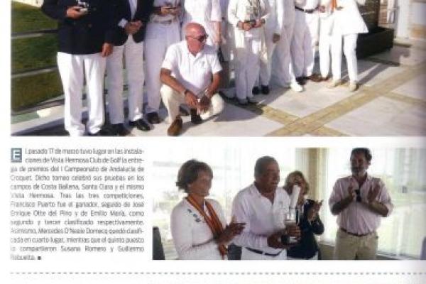 Campeonato de Andalucia. Revista Vista Hermosa (15-05-2012)