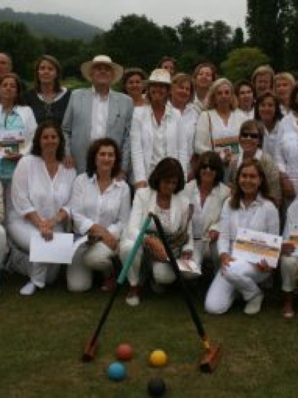 Curso de croquet en el Club de Campo (Vigo, Pontevedra, 2015)
