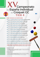 XV Campeonato de España Individual de Croquet GC Tier 4G